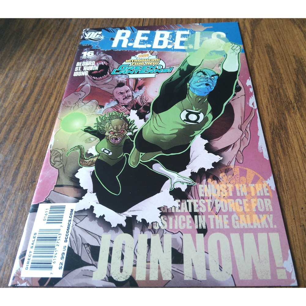 R.E.B.E.L.S. #16 (July 2010 DC Comics)
